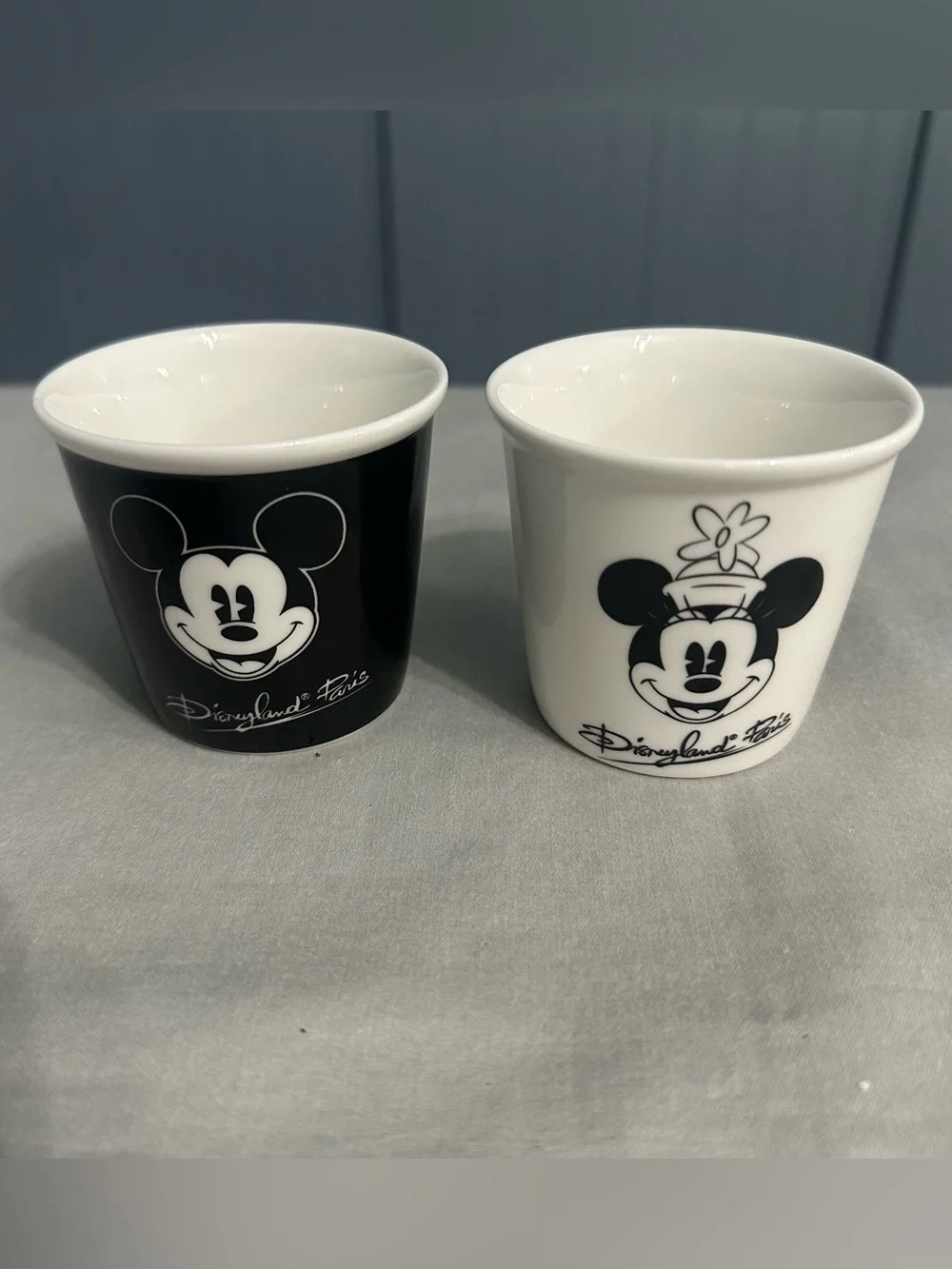 Disneyland Paris Mickey Minnie Mouse Espresso Cup Set All Started With A Mouse